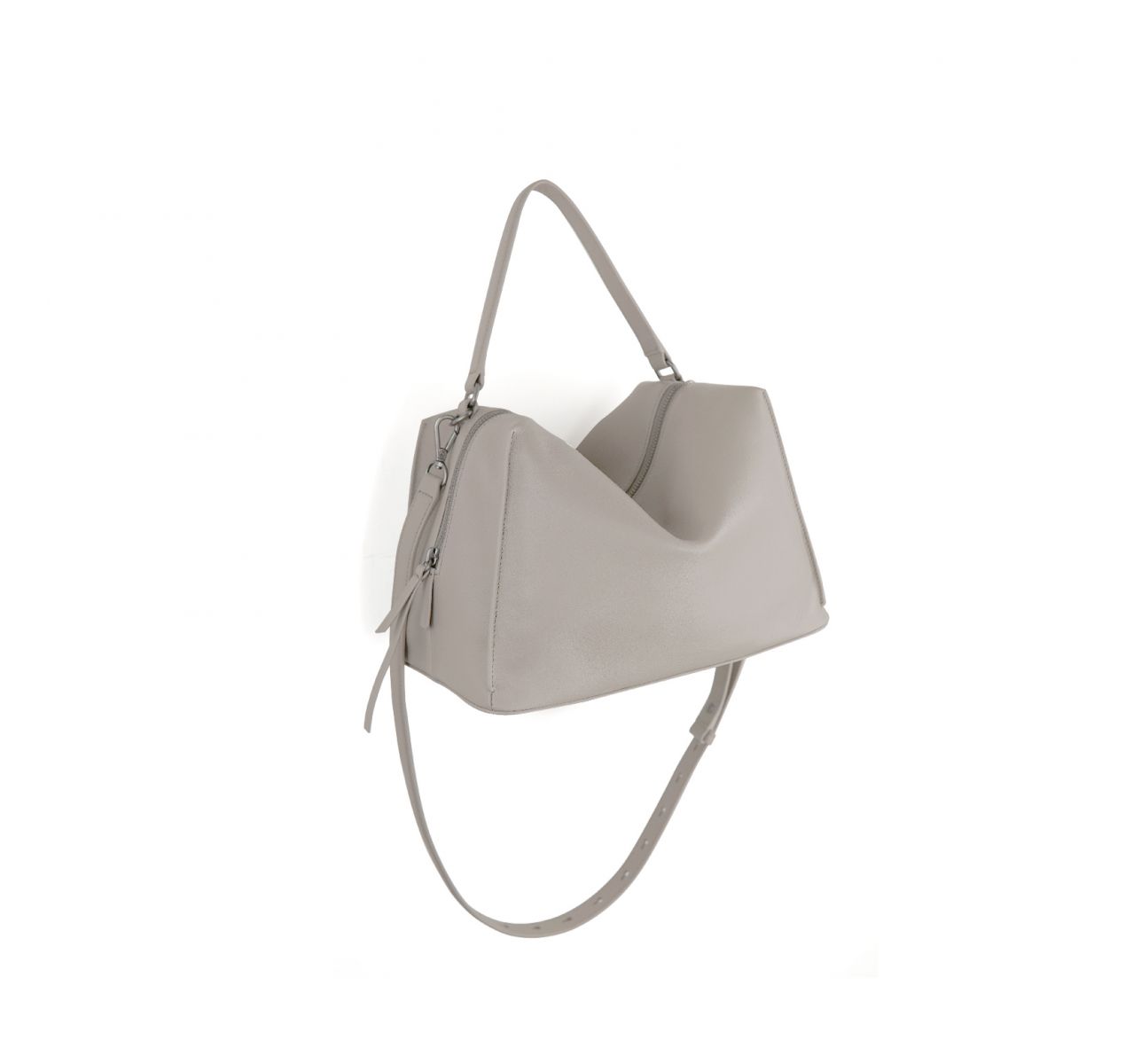 Valley Cube Shoulder Bag 方型軟包_Cumulus Grey 雲灰色