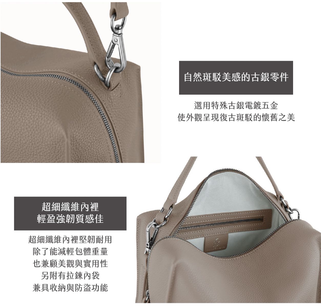 DTB_Valley Cube M Shoulder Bag中型方型軟包_Amphora 陶土棕