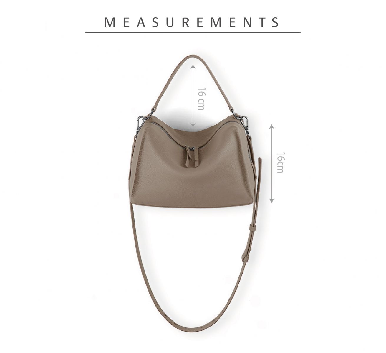 DTB_Valley Cube M Shoulder Bag中型方型軟包_Amphora 陶土棕