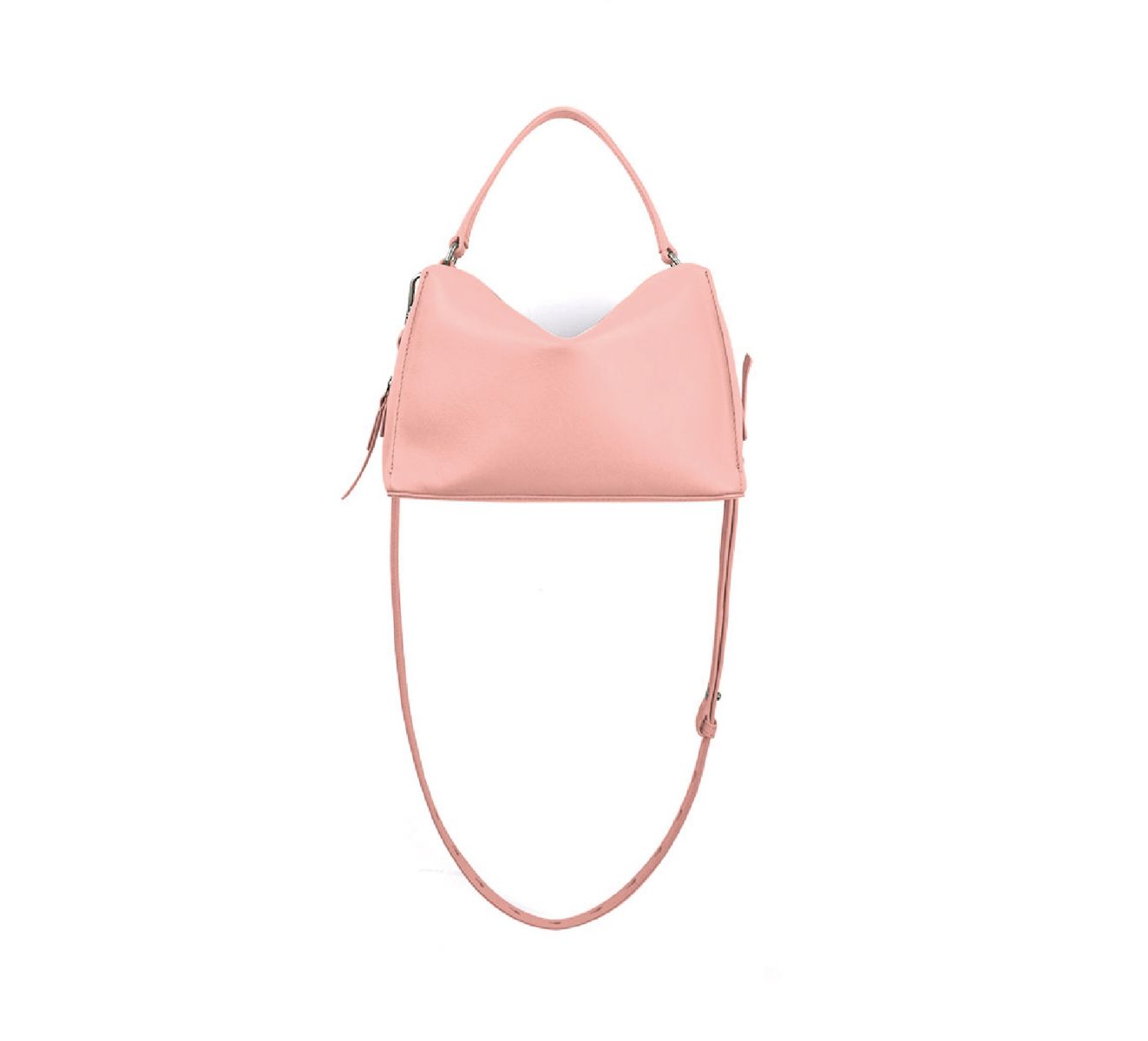 DTB_Mini Valley Cube Shoulder Bag 迷你方型軟包_Blush Haze 霞粉色