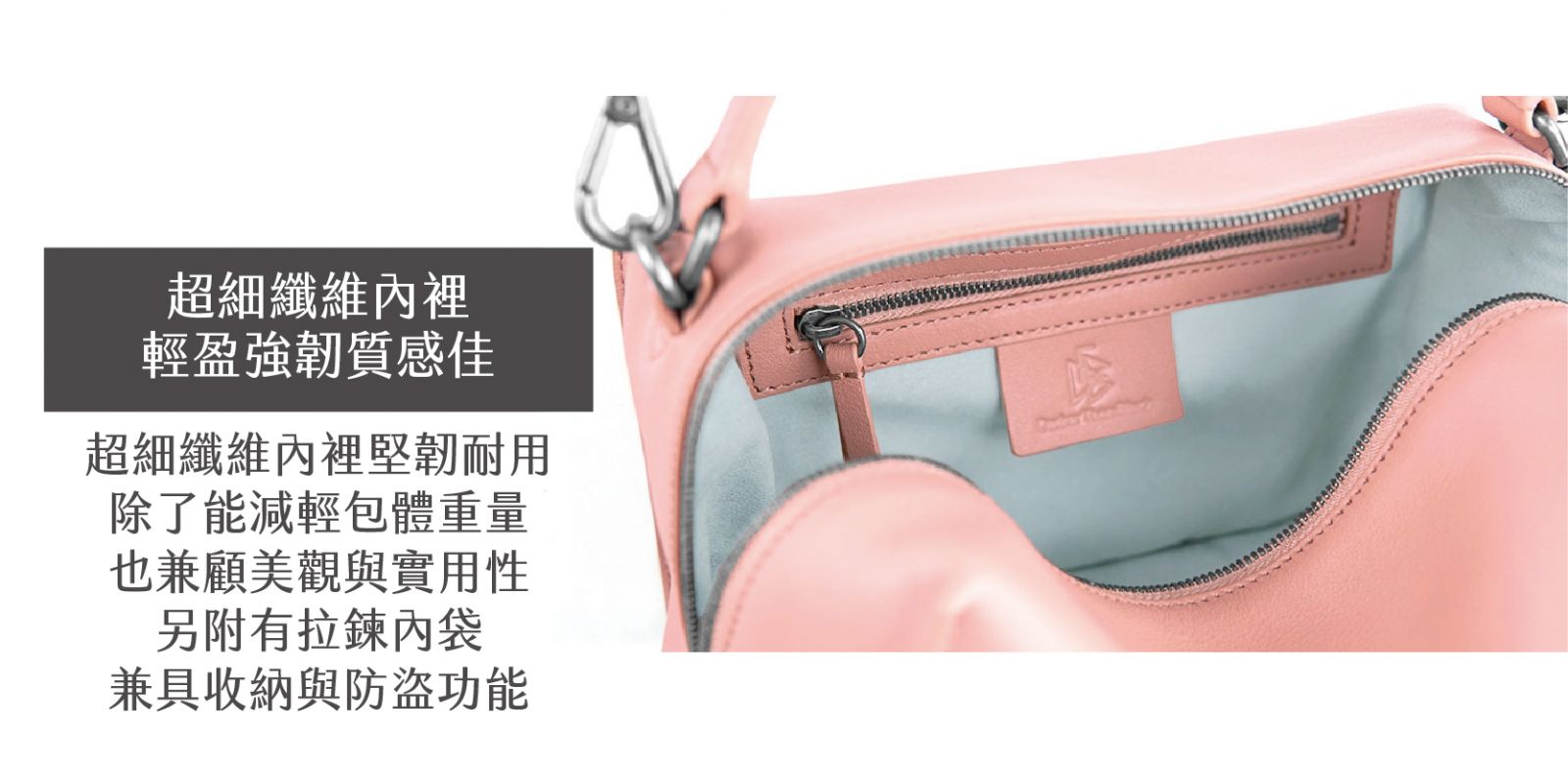 DTB_Mini Valley Cube Shoulder Bag 迷你方型軟包_Blush Haze 霞粉色