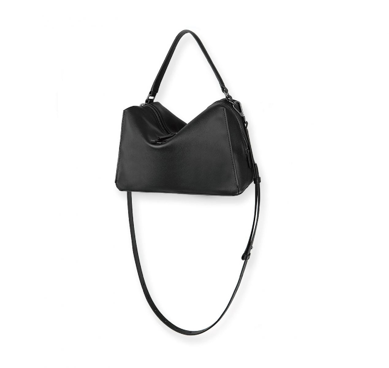 DTB_Valley Cube M Shoulder Bag 中型方型軟包_Black 黑色