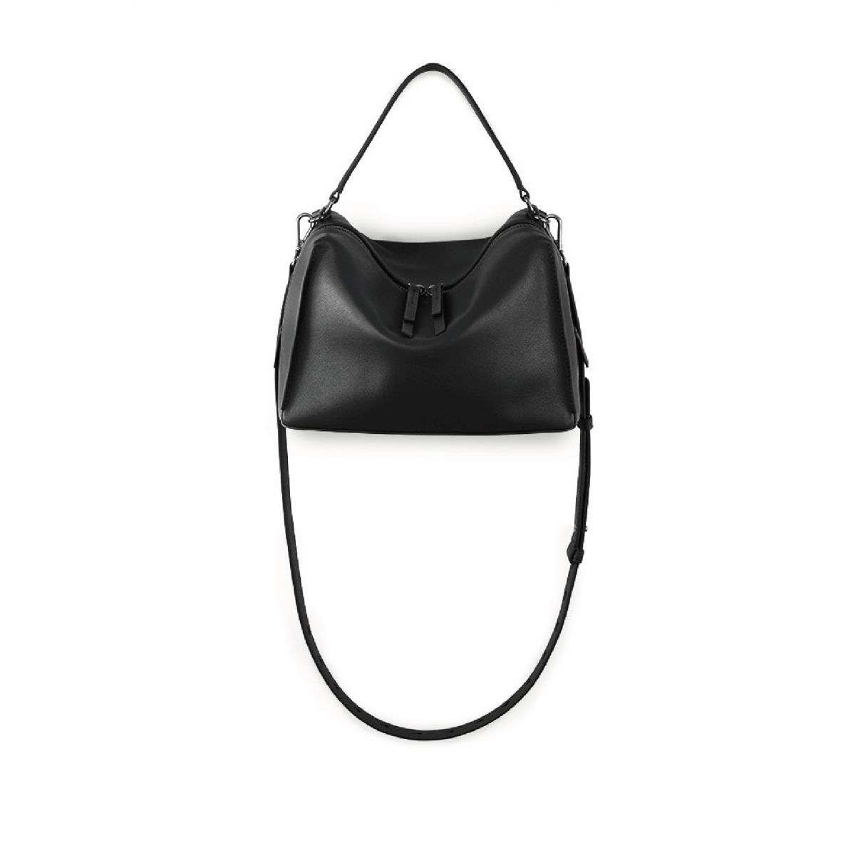 DTB_Valley Cube M Shoulder Bag 中型方型軟包_Black 黑色